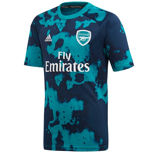 Camiseta de Entrenamiento Arsenal 2019 2020 Azul Verde